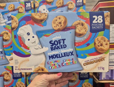 Image of Pillsbury Cinnamon Toast Crunch Mini Soft Baked Cookies - 1 x 1176 Kilos